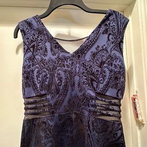 Full length petite evening gown